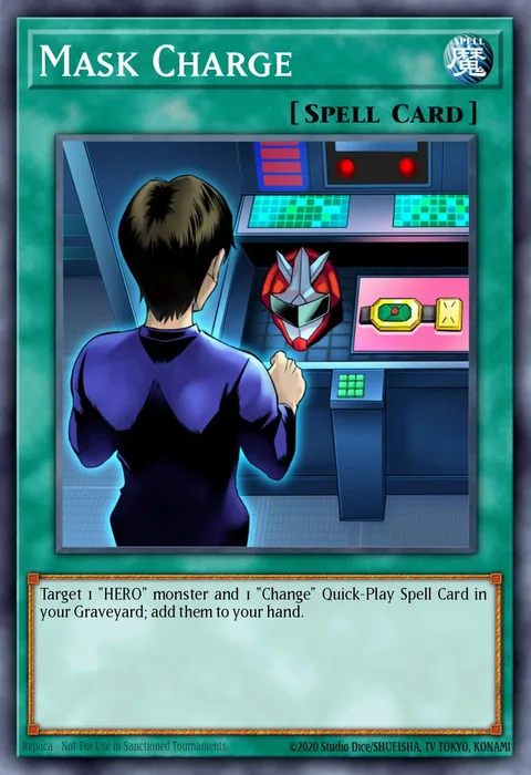 Mask Charge trading card