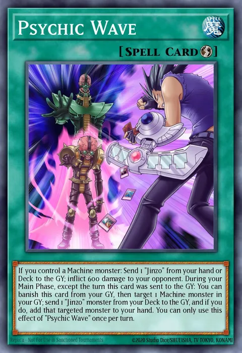 Psychic Wave trading card
