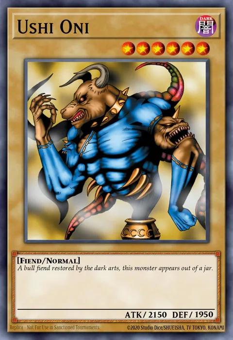 Ushi Oni trading card