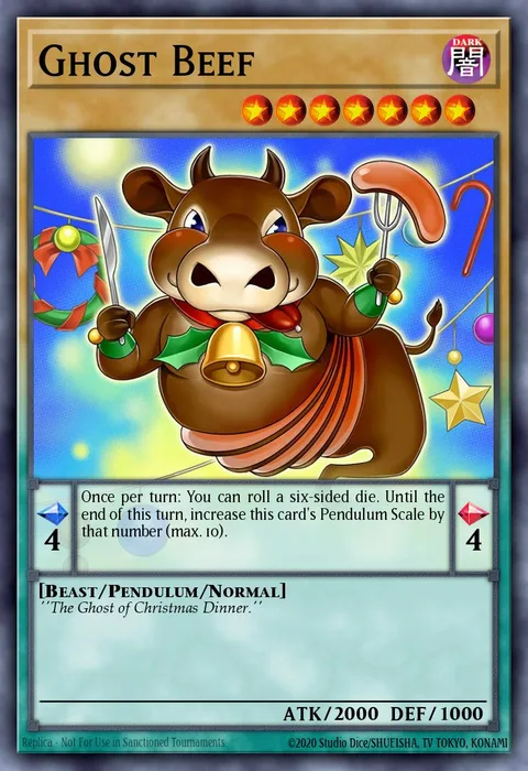 Ghost Beef trading card