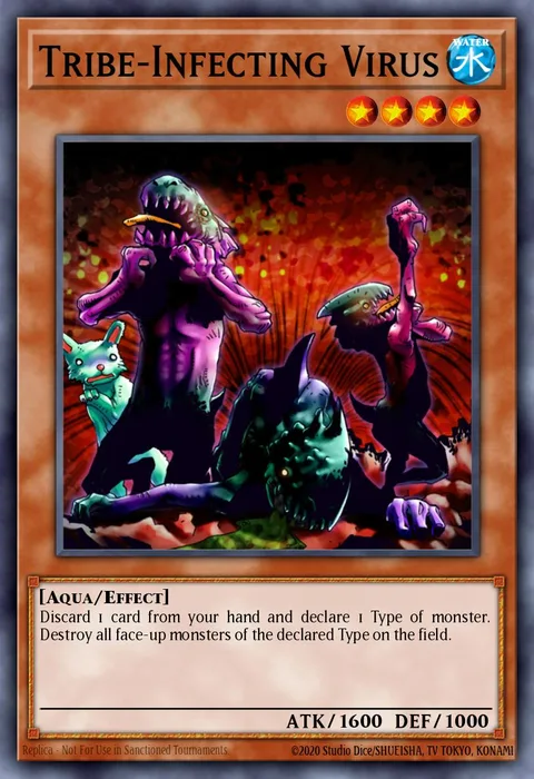 Tribe-Infecting Virus trading card