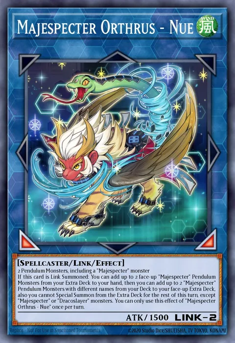 Majespecter Orthrus - Nue trading card