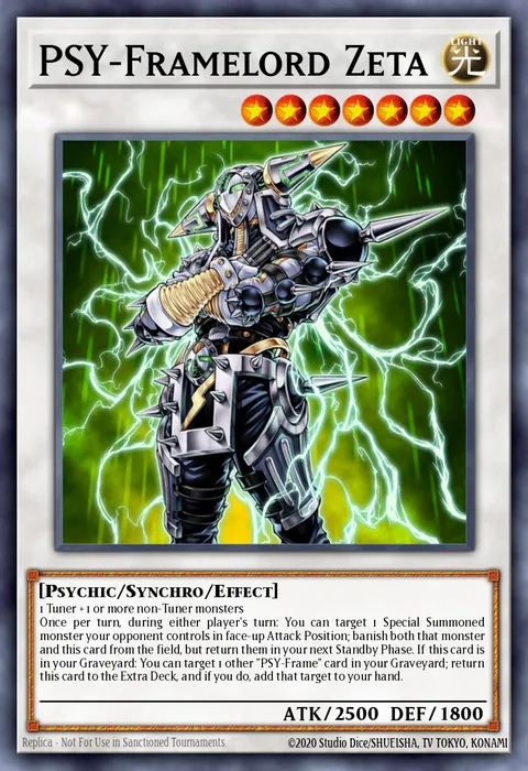 PSY-Framelord Zeta trading card