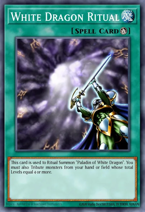 White Dragon Ritual trading card