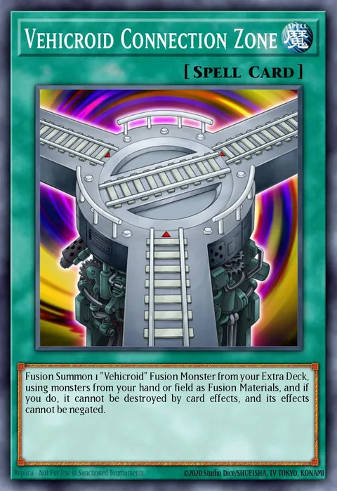 Vehicroid Connection Zone trading card