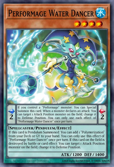 Performage Water Dancer trading card