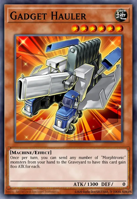 Gadget Hauler trading card