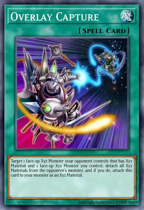 Overlay Capture trading card