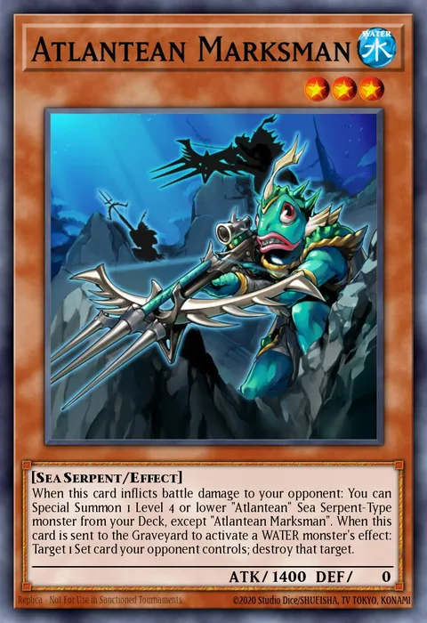 Atlantean Marksman trading card
