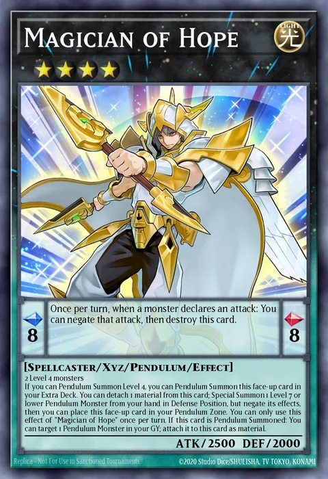 Magician of Hope trading card