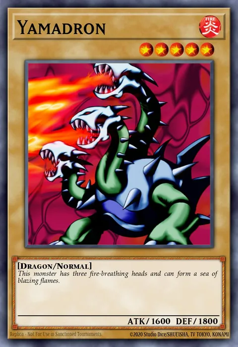 Yamadron trading card