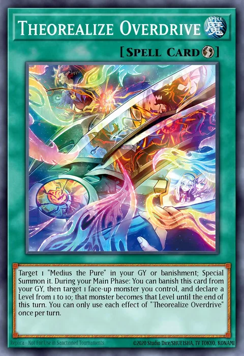 Theorealize Overdrive trading card