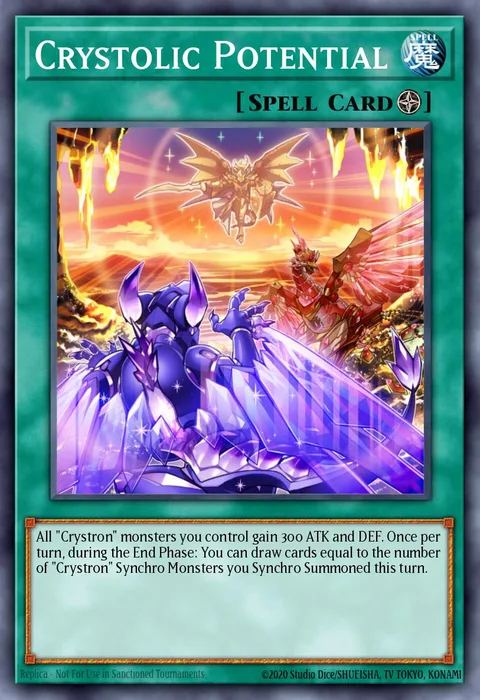 Crystolic Potential trading card