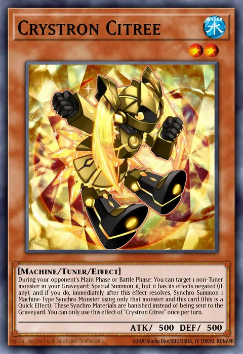 Crystron Citree trading card