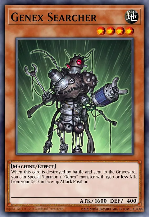 Genex Searcher trading card