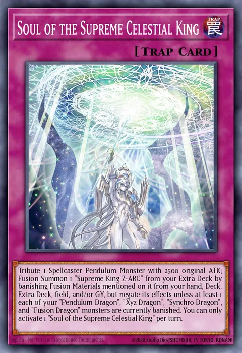 Soul of the Supreme Celestial King trading card
