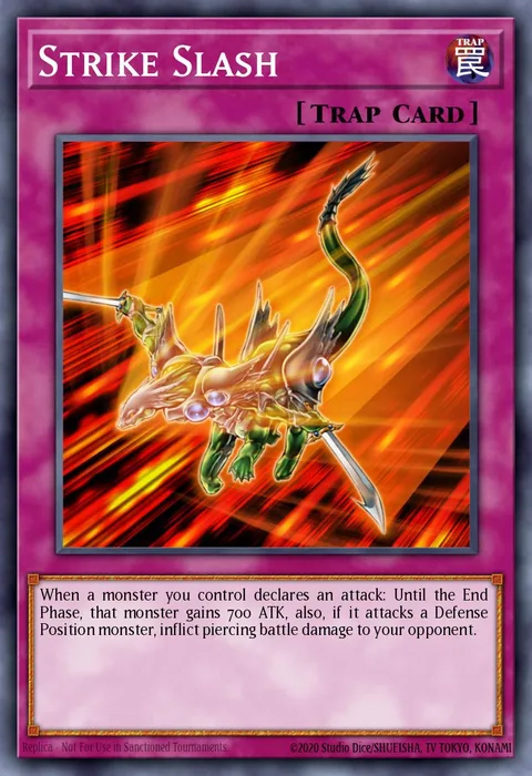 Strike Slash trading card