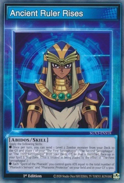 Ancient Ruler Rises trading card