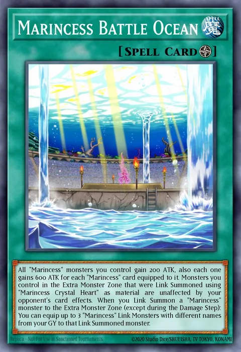 Marincess Battle Ocean trading card