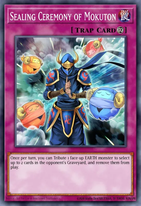 Sealing Ceremony of Mokuton trading card