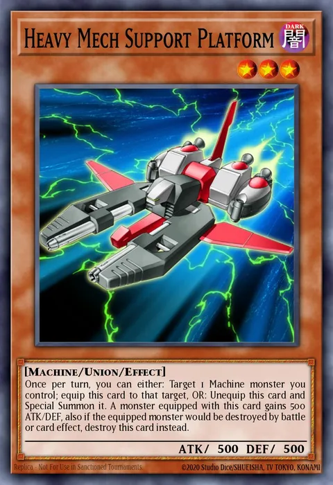 Heavy Mech Support Platform trading card