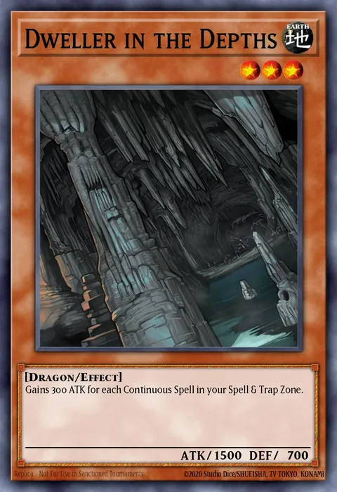 Dweller in the Depths trading card