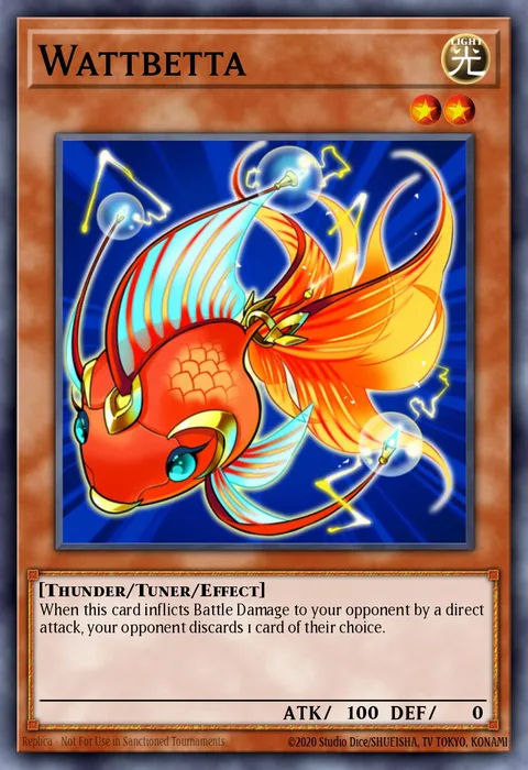 Wattbetta trading card