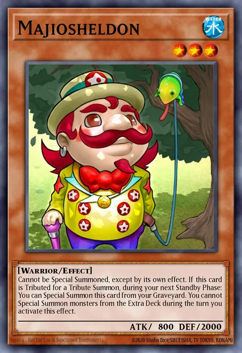 Majiosheldon trading card