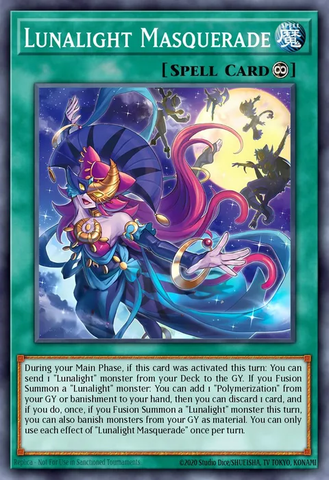 Lunalight Masquerade trading card