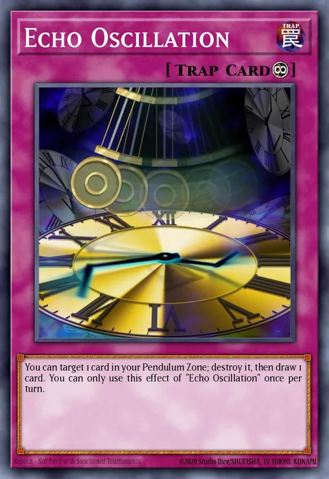 Echo Oscillation trading card