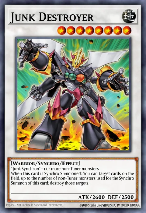 Junk Destroyer trading card