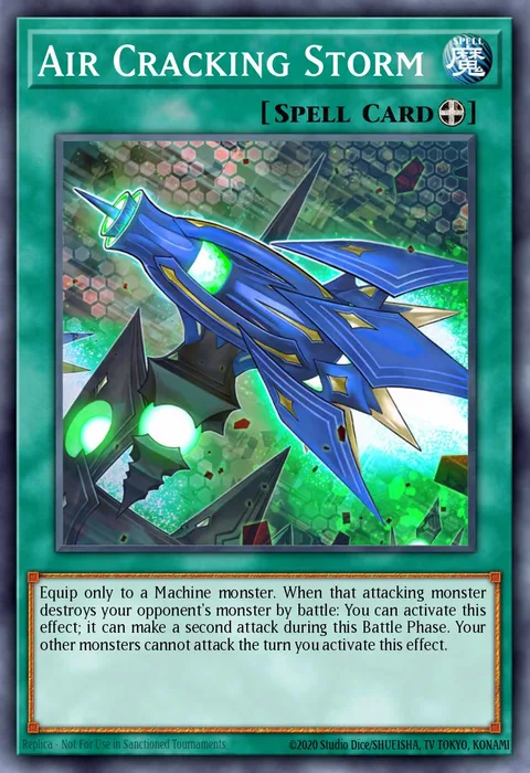 Air Cracking Storm trading card