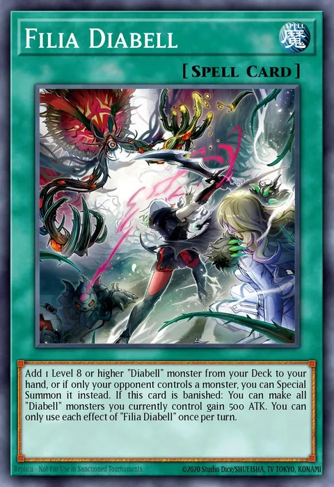 Filia Diabell trading card
