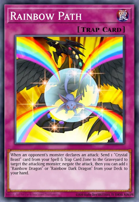 Rainbow Path trading card