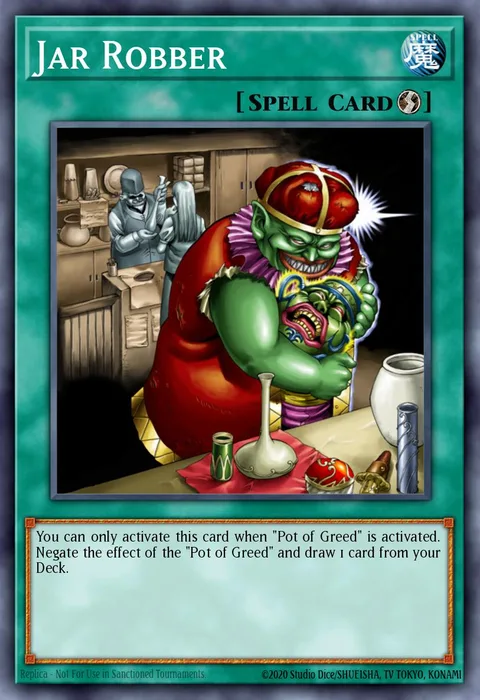 Jar Robber trading card