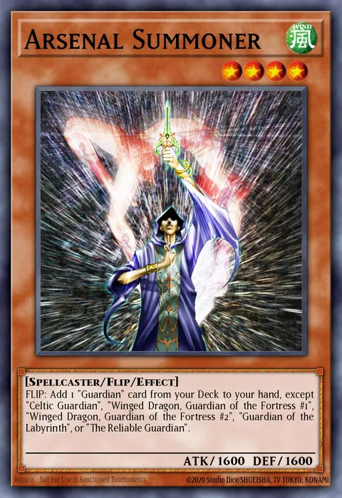 Arsenal Summoner trading card