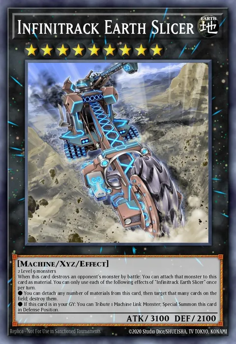 Infinitrack Earth Slicer trading card
