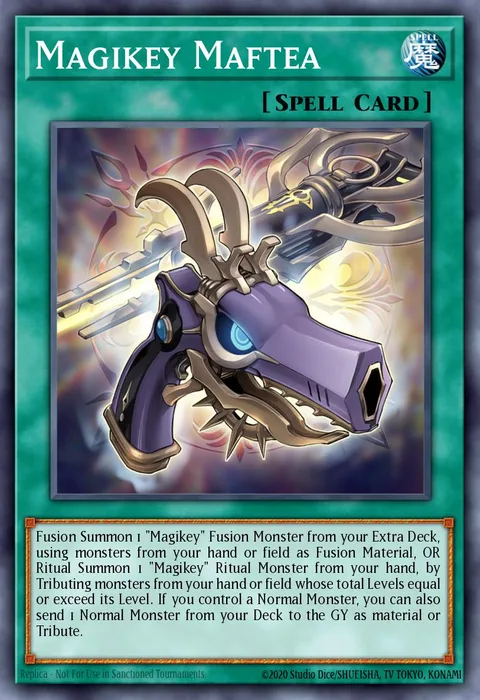 Magikey Maftea trading card