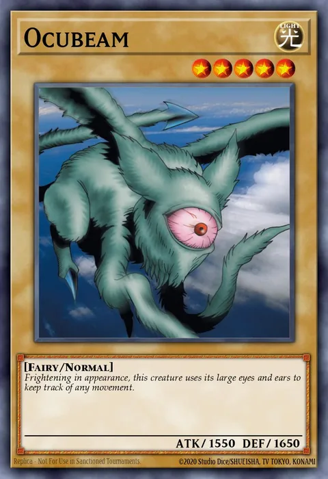 Ocubeam trading card