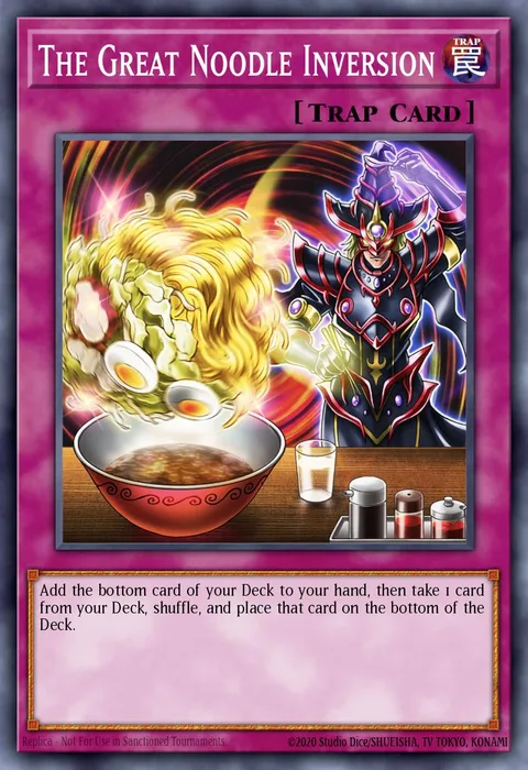 The Great Noodle Inversion trading card