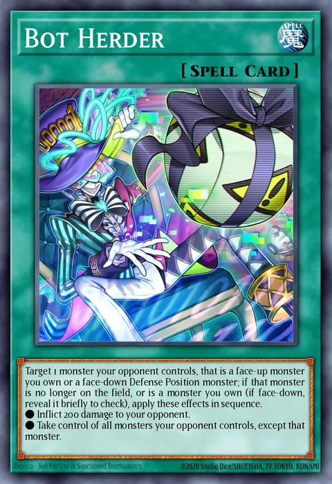 Bot Herder trading card
