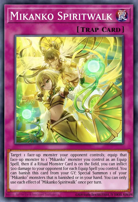 Mikanko Spiritwalk trading card