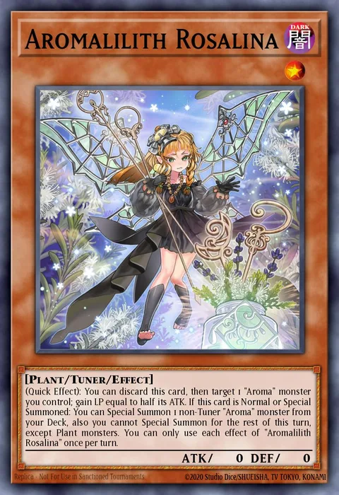 Aromalilith Rosalina trading card