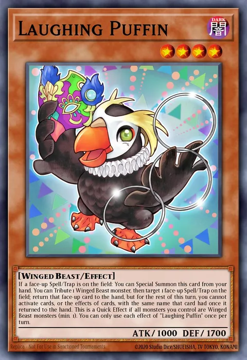 Laughing Puffin trading card