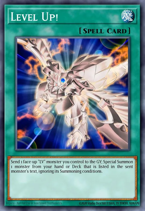 Level Up! trading card