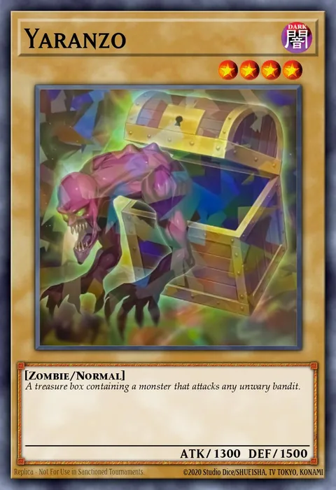Yaranzo trading card
