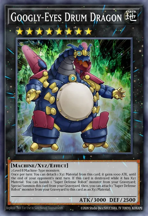 Googly-Eyes Drum Dragon trading card