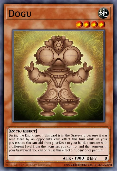 Dogu trading card