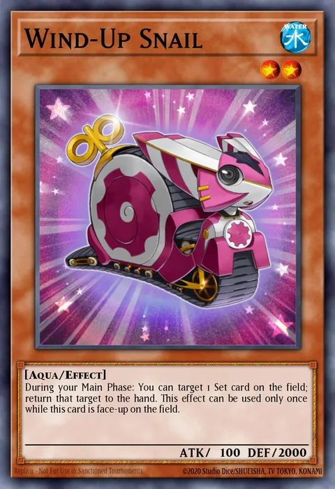 Wind-Up Snail trading card