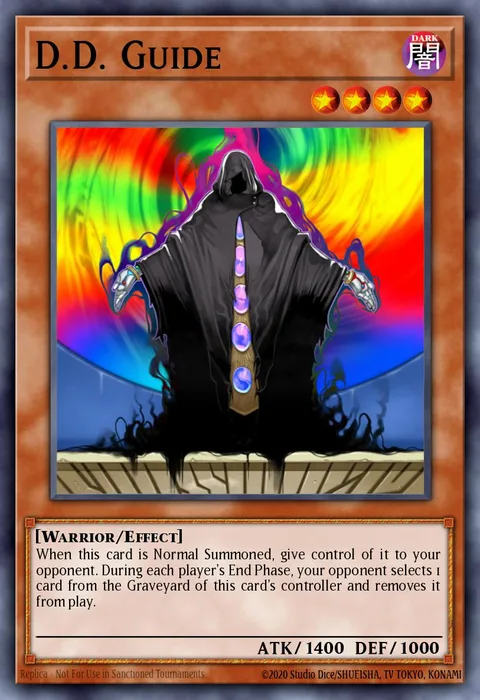 D.D. Guide trading card